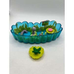 Littlest Pet Shop Jump N Splash Frogs Play Set‎ INCOMPLETE 1994 Kenner Lily Pads